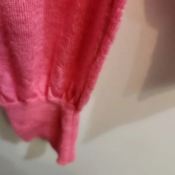 Stella Mccartney Pink Virgin Wool Sweater Size E.U. 44, U.S. (8-10) or Medium - Picture 4 of 6
